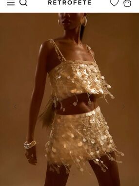 Retrofete Eudora Top and Rettie Bottom